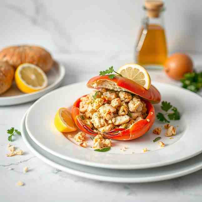 Stuffed Crab Recipe - Make Crabes Farcis Tonight